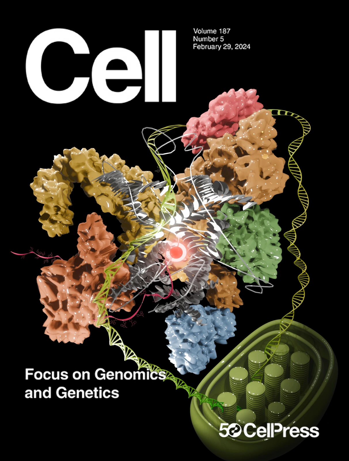 Cell genomics journal cover