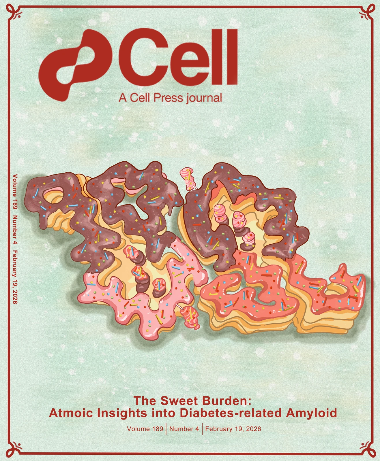 Framed cell protein visualization cover