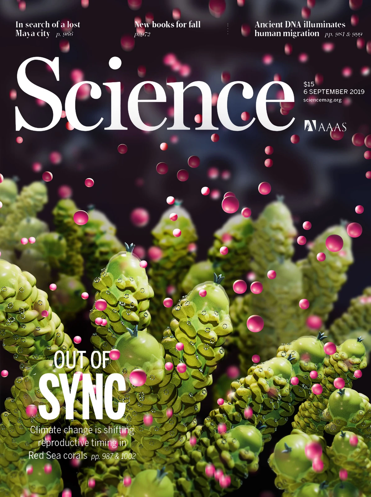 Coral life science journal cover