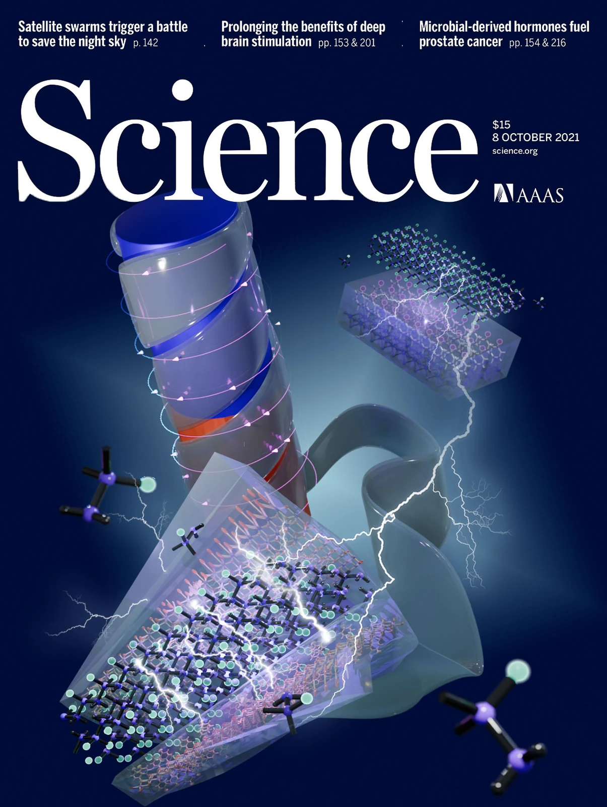 Magnetic materials science journal cover