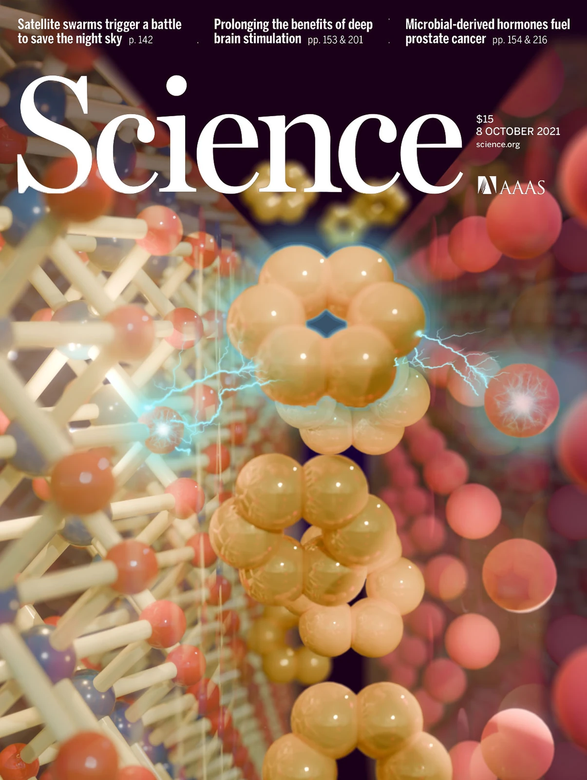 Microscopic materials structure journal cover